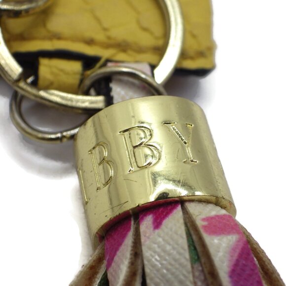 Sam & Libby Bag Charm/ Yellow Card Case/ Multi-Color Tassel - Picture 4 of 5